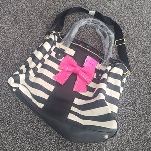 NWT Betsey Johnson Duffle travel bag